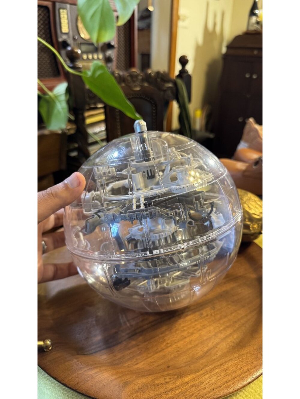 Disney Star Wars Perplexus Death Star 3D Maze Ball Game Light-Up Tested Working